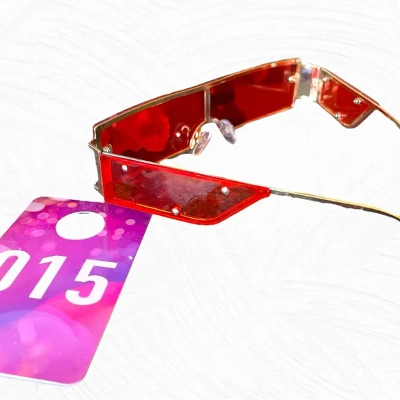 STYLIZED SUNGLASSES 🪢 NIP Boutique, With cleaning cloth and Slip Case - Picture 4 of 12